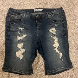 Torrid denim shorts